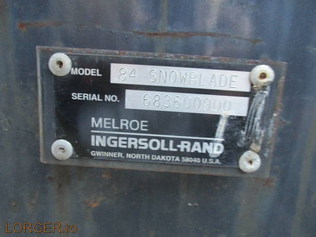 Ingersoll Rand 84 Snowblade - Hoja de bulldozer: foto 5 Ingersoll Rand 84 Snowblade - Hoja de bulldozer: foto 5