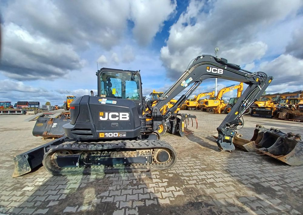 JCB Minikoparka gąsienicowa 100C-2 - Excavadora de cadenas: foto 4 JCB Minikoparka gąsienicowa 100C-2 - Excavadora de cadenas: foto 4