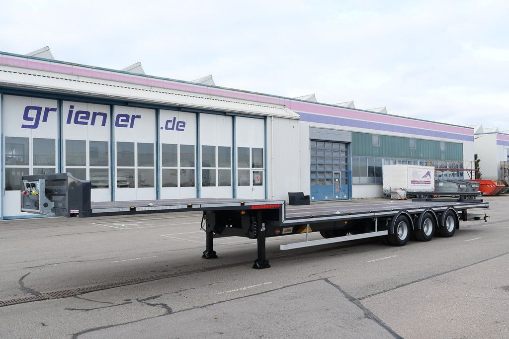 Kässbohrer K.SPJ3 / JUMBO PLATTFORM / BPW /LIFT/ CONTAINER - Semirremolque góndola rebajadas: foto 3 Kässbohrer K.SPJ3 / JUMBO PLATTFORM / BPW /LIFT/ CONTAINER - Semirremolque góndola rebajadas: foto 3