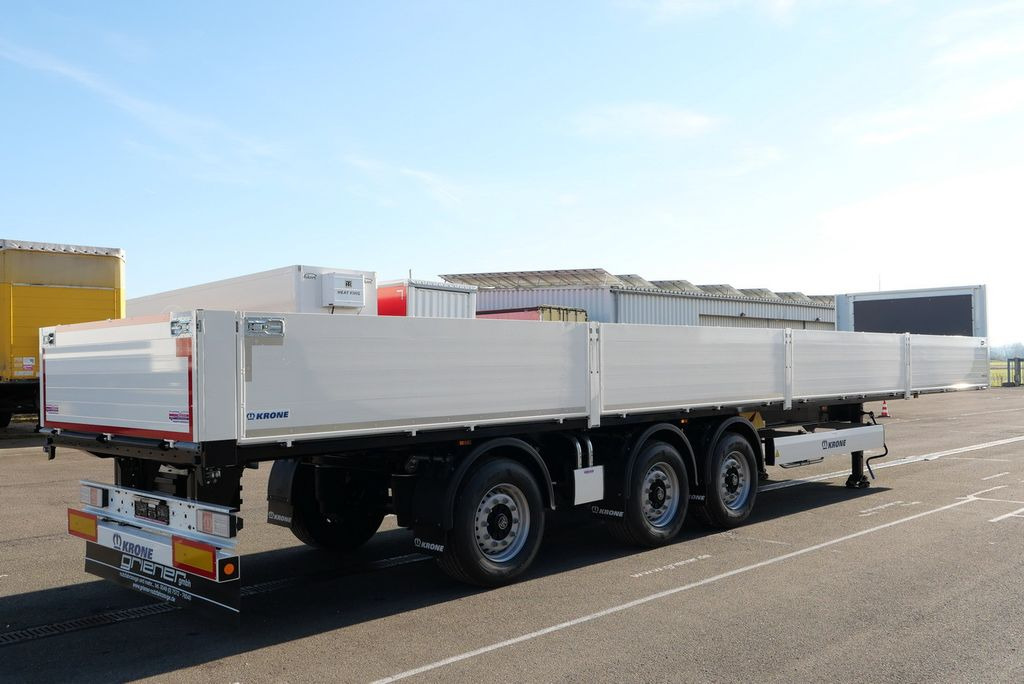 Krone SDP 27/BAUSTOFF/TRIDEC/BPW/RUNGENTASCHEN LIFT - Semirremolque plataforma/ Caja abierta: foto 2 Krone SDP 27/BAUSTOFF/TRIDEC/BPW/RUNGENTASCHEN LIFT - Semirremolque plataforma/ Caja abierta: foto 2