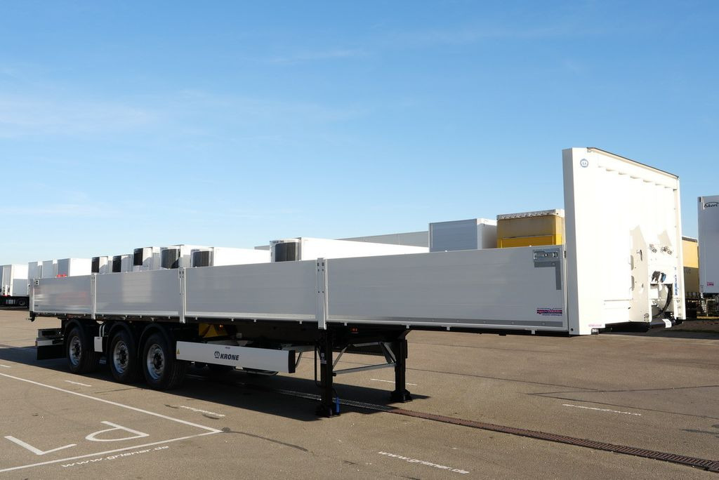 Krone SDP 27/BAUSTOFF/TRIDEC/BPW/RUNGENTASCHEN LIFT - Semirremolque plataforma/ Caja abierta: foto 4 Krone SDP 27/BAUSTOFF/TRIDEC/BPW/RUNGENTASCHEN LIFT - Semirremolque plataforma/ Caja abierta: foto 4