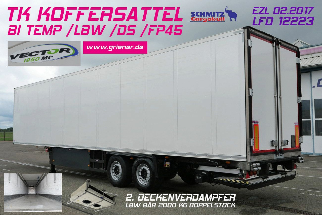 Schmitz Cargobull SKO 18 /BI TEMP / LBW BÄR / FP45 /VECTOR 1950 MT - Semirremolque frigorífico: foto 1 Schmitz Cargobull SKO 18 /BI TEMP / LBW BÄR / FP45 /VECTOR 1950 MT - Semirremolque frigorífico: foto 1