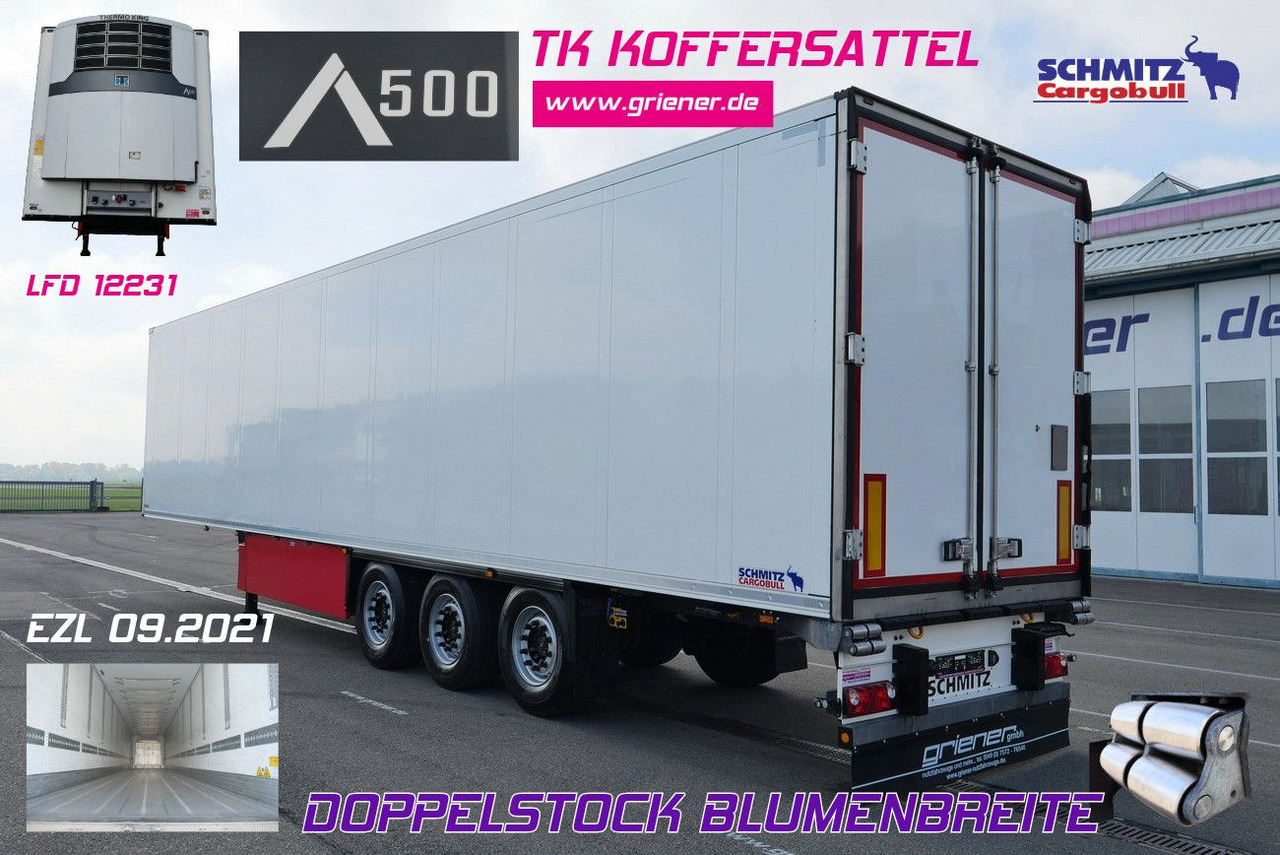 Schmitz Cargobull SKO 24/DOPPELSTOCK BLUMEN TK A500 DRP FP 45 - Semirremolque caja cerrada: foto 1 Schmitz Cargobull SKO 24/DOPPELSTOCK BLUMEN TK A500 DRP FP 45 - Semirremolque caja cerrada: foto 1