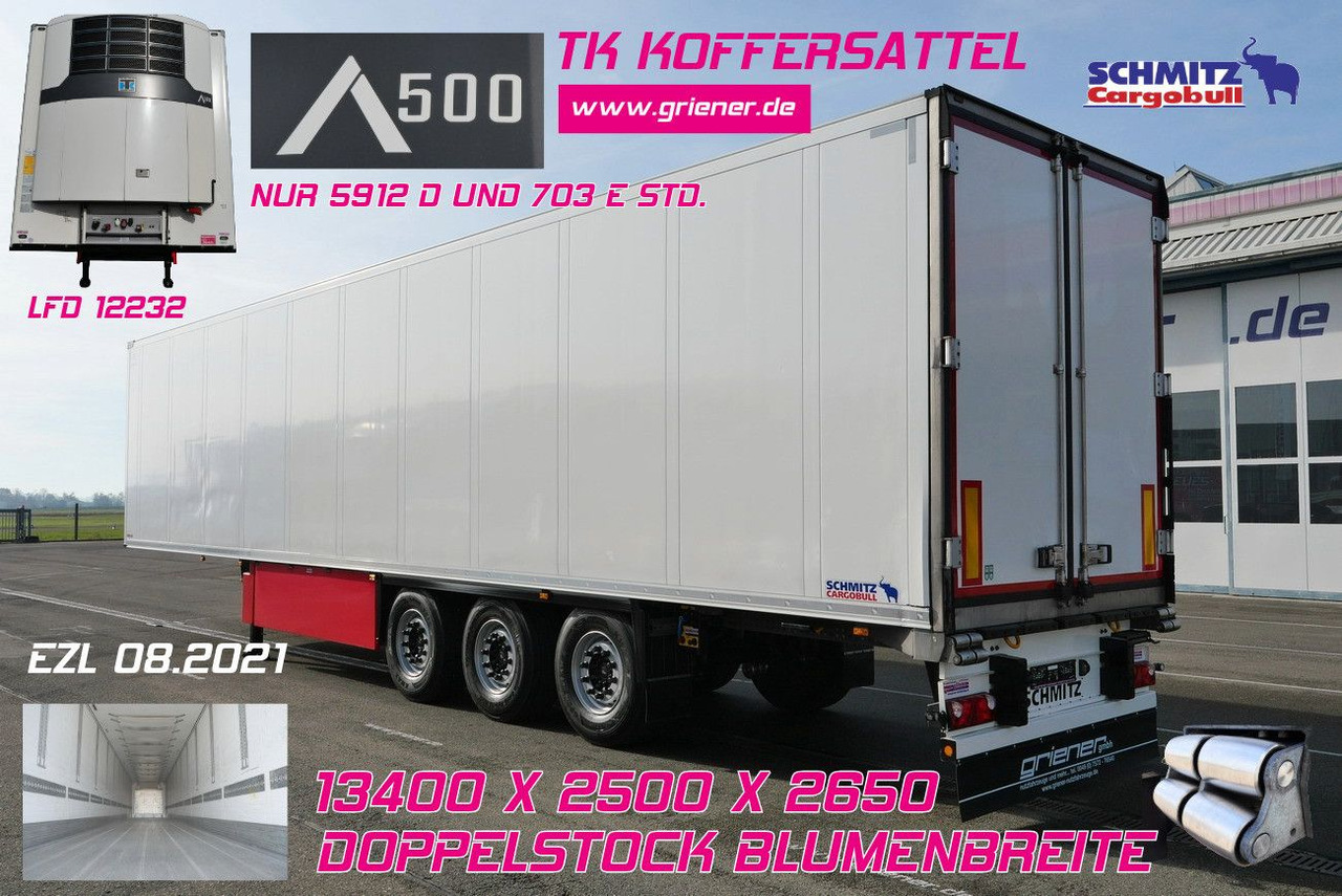 Schmitz Cargobull SKO 24/DOPPELSTOCK BLUMEN TK A500 DRP FP 45 - Semirremolque caja cerrada: foto 1 Schmitz Cargobull SKO 24/DOPPELSTOCK BLUMEN TK A500 DRP FP 45 - Semirremolque caja cerrada: foto 1