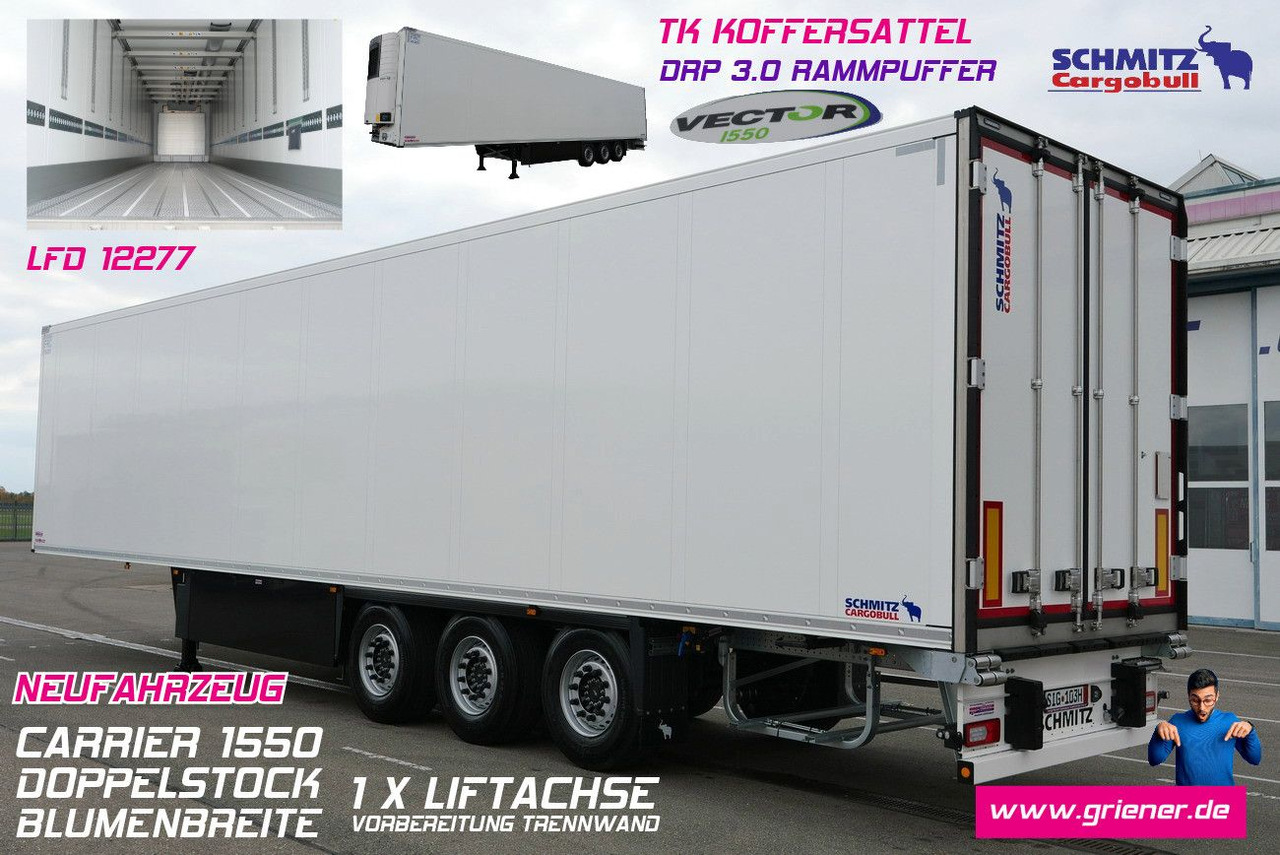 Schmitz Cargobull SKO 24/FP 45 cool /V7 / DOPPELSTOCK/DRP/ 1550 - Semirremolque frigorífico: foto 1 Schmitz Cargobull SKO 24/FP 45 cool /V7 / DOPPELSTOCK/DRP/ 1550 - Semirremolque frigorífico: foto 1