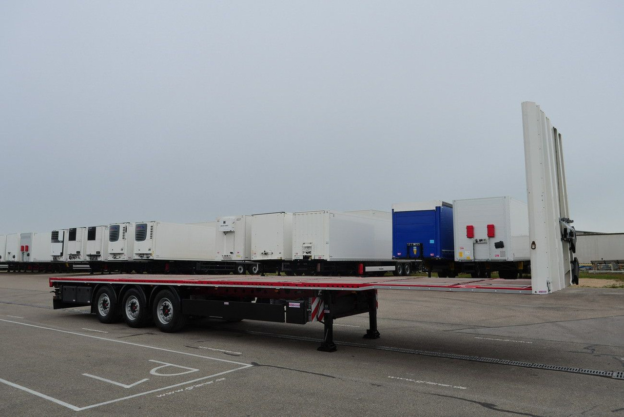 Schwarzmüller RH 80 / CONTAINER 1 x 40/2x20/1x 30 RUNGENTASCH - Semirremolque plataforma/ Caja abierta: foto 4 Schwarzmüller RH 80 / CONTAINER 1 x 40/2x20/1x 30 RUNGENTASCH - Semirremolque plataforma/ Caja abierta: foto 4