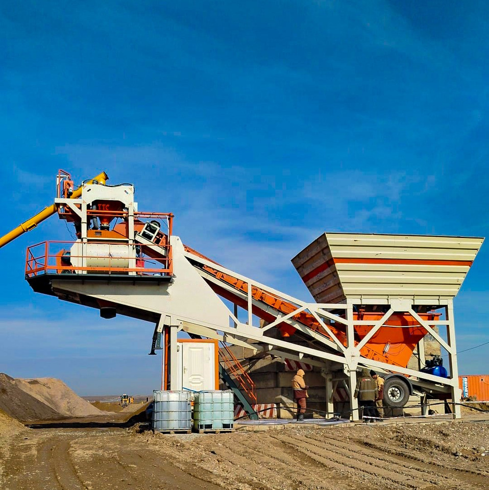 For Sale New Mobile Concrete Plant - Planta de hormigón: foto 1 For Sale New Mobile Concrete Plant - Planta de hormigón: foto 1