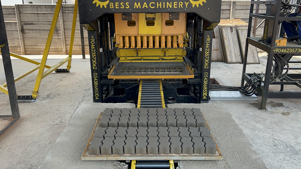 PRS-600 Semi-Automatic Concrete Block Machine - Máquina bloquera: foto 2 PRS-600 Semi-Automatic Concrete Block Machine - Máquina bloquera: foto 2