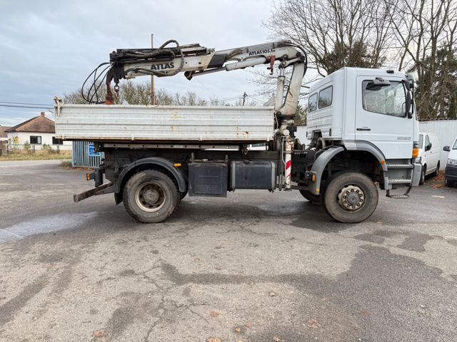 Mercedes-Benz Atego 1828 4x4 Kipper-Kran Atlas - Camión volquete, Camión grúa: foto 5 Mercedes-Benz Atego 1828 4x4 Kipper-Kran Atlas - Camión volquete, Camión grúa: foto 5