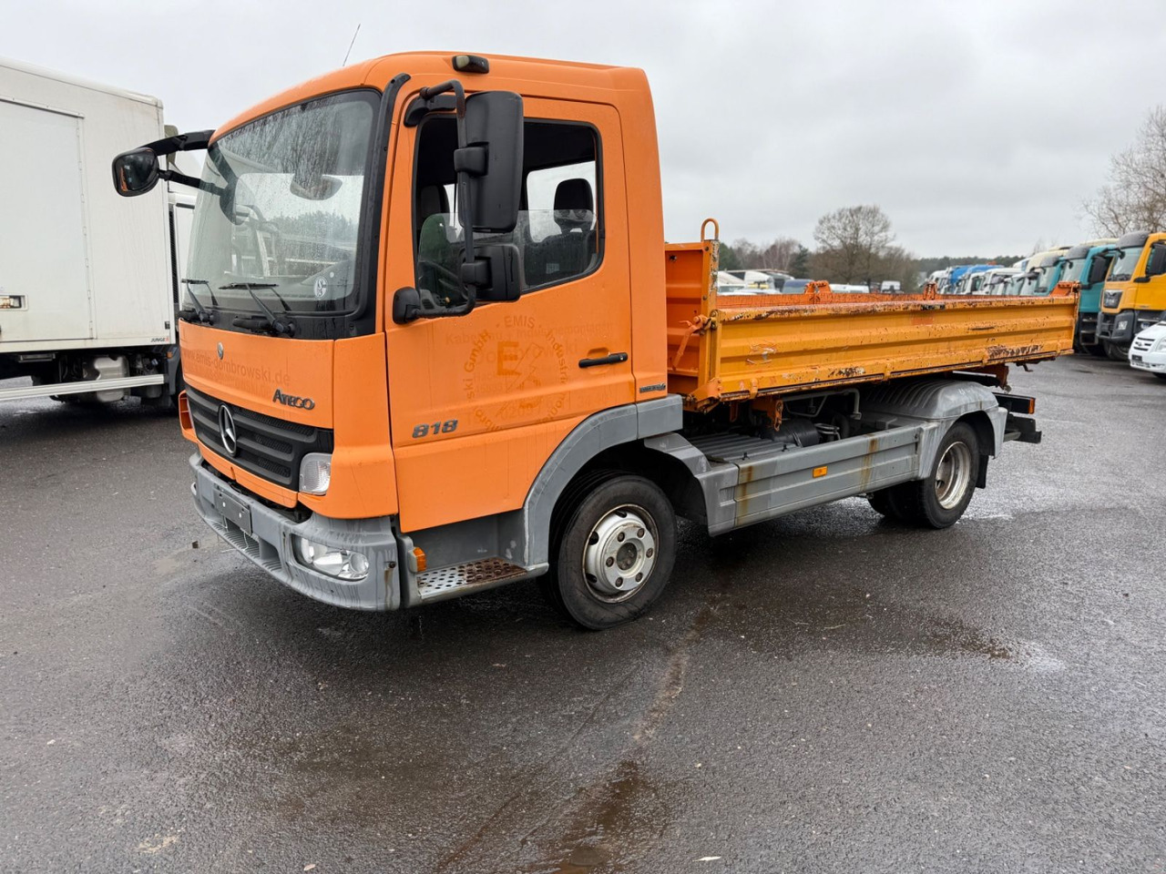 Camión volquete Mercedes-Benz Atego   818 Kipper: foto 9