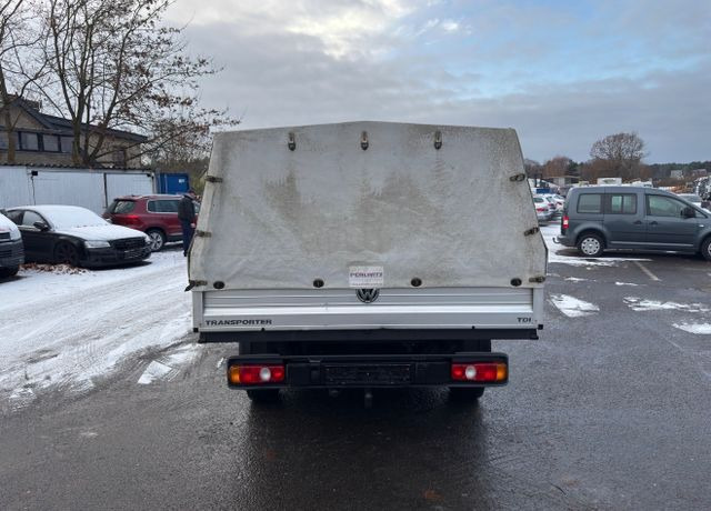 Volkswagen T5 Transporter Pritsche Pritsche Doppelkabine - Furgoneta con lona: foto 5 Volkswagen T5 Transporter Pritsche Pritsche Doppelkabine - Furgoneta con lona: foto 5