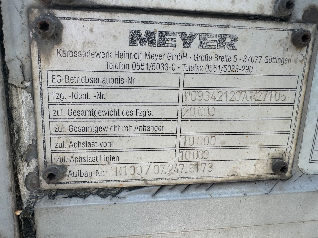 Semirremolque frigorífico Wagen-Mayer HSK 10-9 mit LBW: foto 9