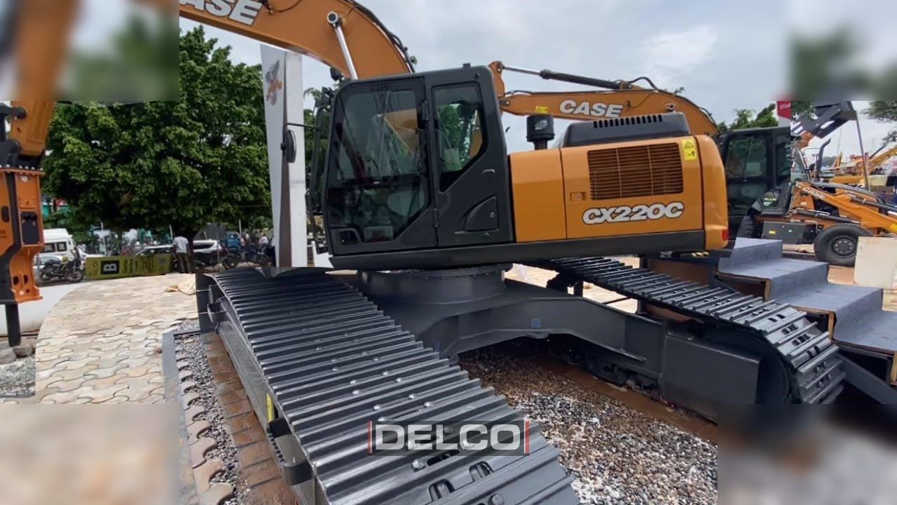 Excavadora de cadenas nuevo CASE CX220C LC: foto 9