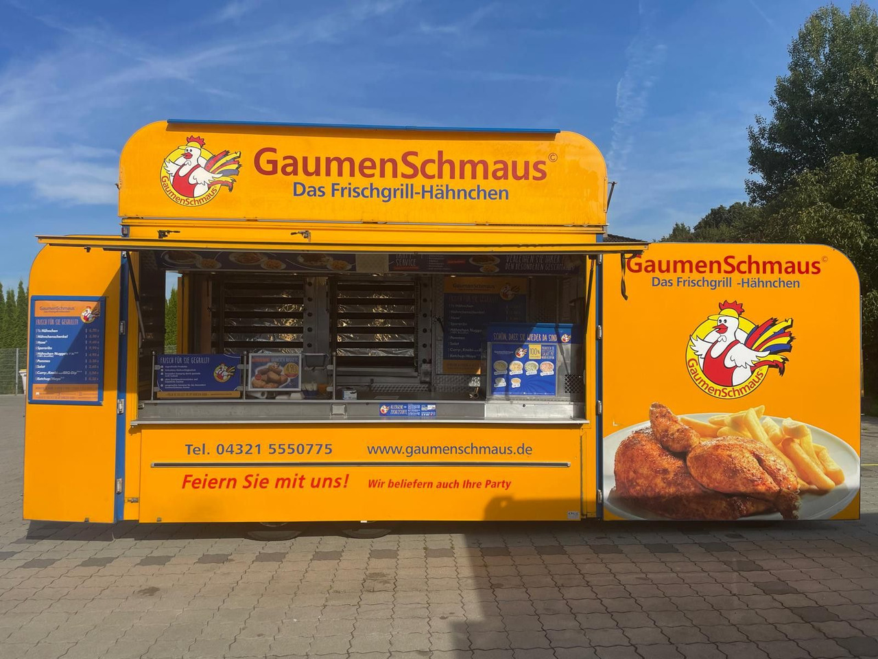 Fiat Hähnchengrill mobil Foodtruck - Camión tienda: foto 1 Fiat Hähnchengrill mobil Foodtruck - Camión tienda: foto 1