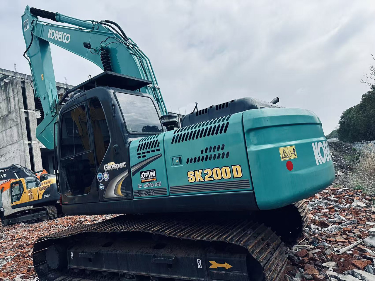 Kobelco SK200D - Excavadora de cadenas: foto 1 Kobelco SK200D - Excavadora de cadenas: foto 1