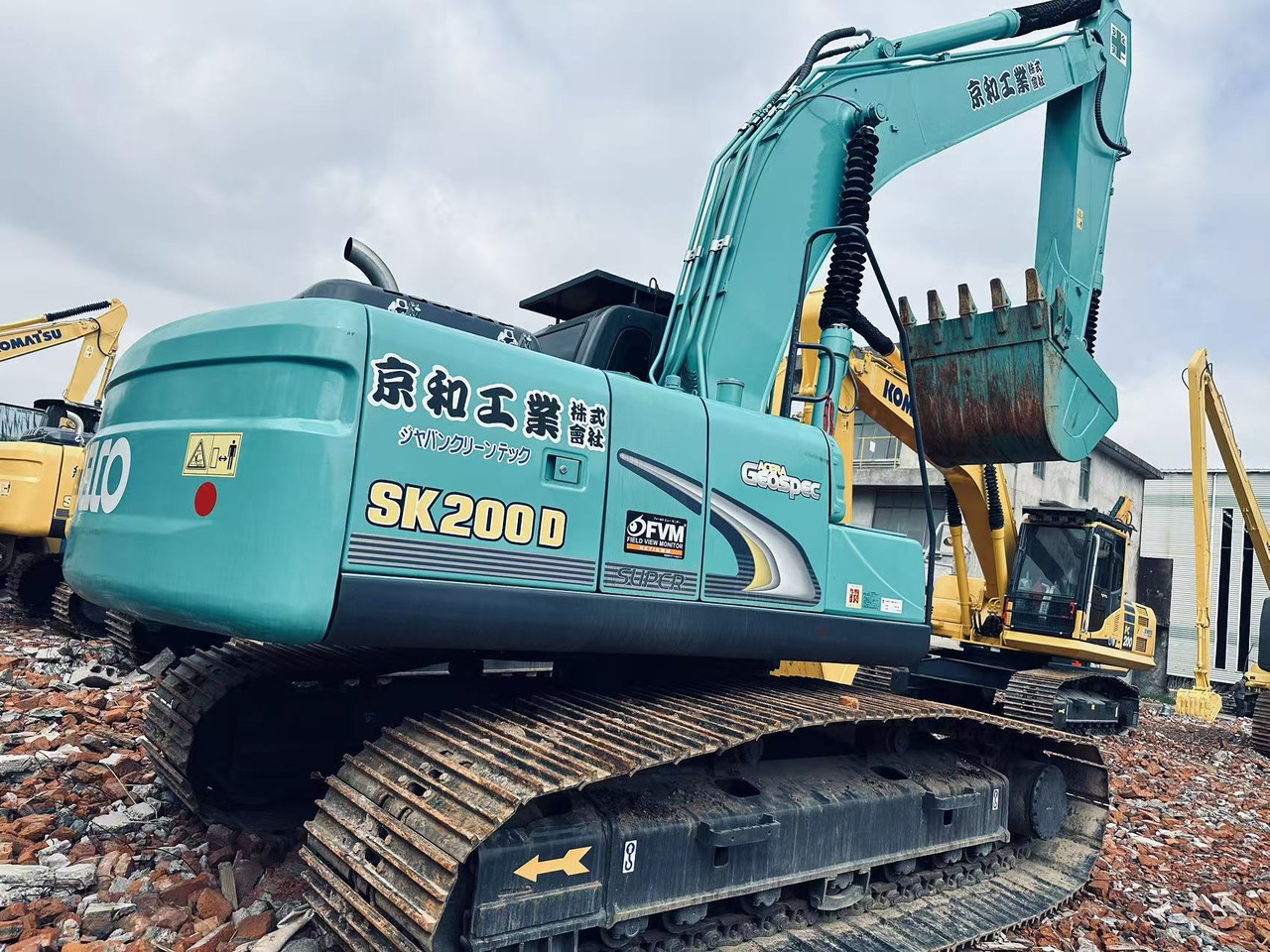 Kobelco SK200D - Excavadora de cadenas: foto 2 Kobelco SK200D - Excavadora de cadenas: foto 2