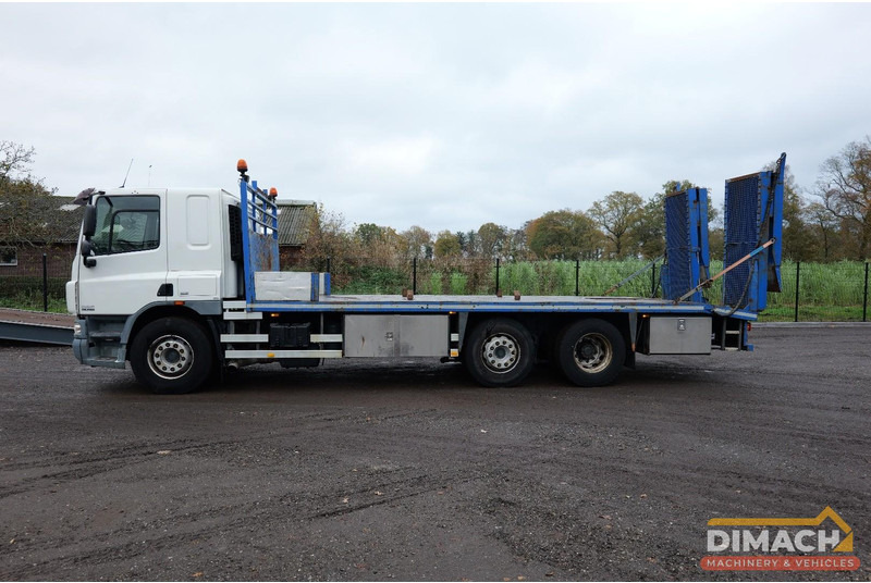 DAF FAG CF 75 Oprijwagen met hydraulische kleppen 6x2*4 - airco - 16.150 KG - Camión chasis: foto 1 DAF FAG CF 75 Oprijwagen met hydraulische kleppen 6x2*4 - airco - 16.150 KG - Camión chasis: foto 1