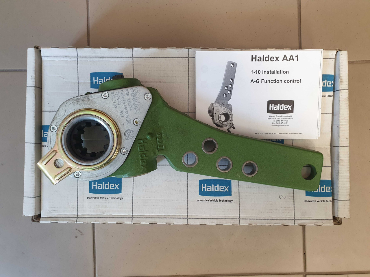 Nastawnik rozpieraka, układ hamulcowy HALDEX 72645C - Piezas de freno: foto 2 Nastawnik rozpieraka, układ hamulcowy HALDEX 72645C - Piezas de freno: foto 2