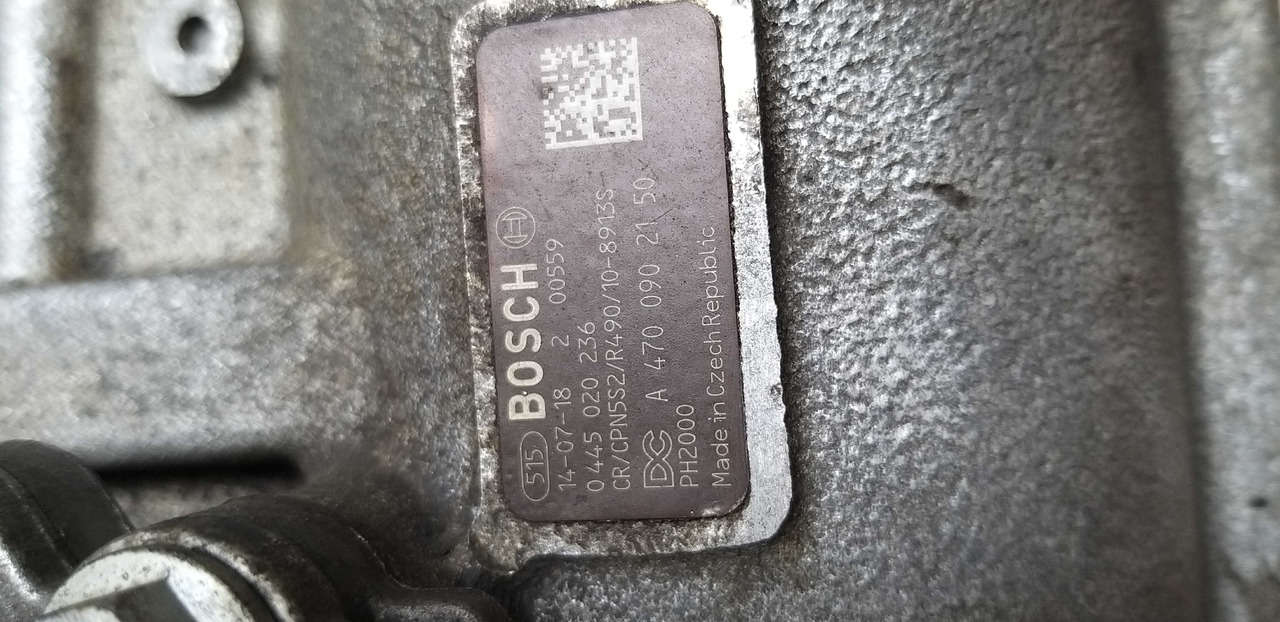 Pompa wysokiego ciśnienia - Sistema de combustible: foto 2 Pompa wysokiego ciśnienia - Sistema de combustible: foto 2