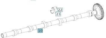 Wałek rozrządu Mercedes om 935/936 Używany. - Sistema de escape para Camión: foto 1 Wałek rozrządu Mercedes om 935/936 Używany. - Sistema de escape para Camión: foto 1