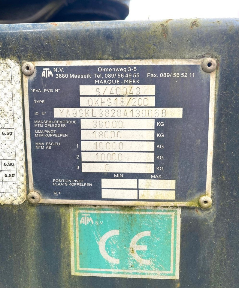 ATM OKHS 18/20 - Semirremolque volquete: foto 5 ATM OKHS 18/20 - Semirremolque volquete: foto 5