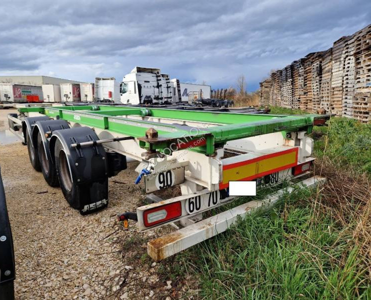 Asca CHARIOT COULISSANT - Semirremolque portacontenedore/ Intercambiable: foto 1 Asca CHARIOT COULISSANT - Semirremolque portacontenedore/ Intercambiable: foto 1