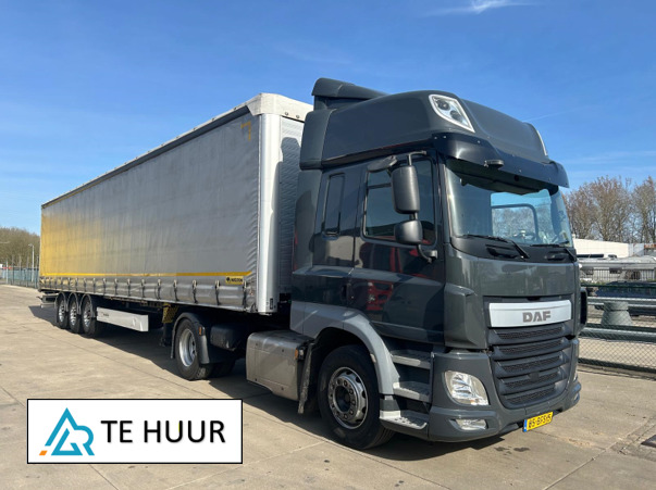 DAF CF 510 + Wielton huiftrailer / € 750 per week / NL BE - Cabeza tractora: foto 1 DAF CF 510 + Wielton huiftrailer / € 750 per week / NL BE - Cabeza tractora: foto 1