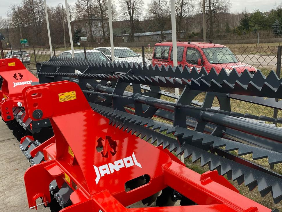 Janpol Scheibenegge / Disc harrow / Déchaumeur à disques / Erpice a dischi / Средняя дисковая борона / Brona talerzowa medium „COMPACT” 3 m - Rastras: foto 4 Janpol Scheibenegge / Disc harrow / Déchaumeur à disques / Erpice a dischi / Средняя дисковая борона / Brona talerzowa medium „COMPACT” 3 m - Rastras: foto 4