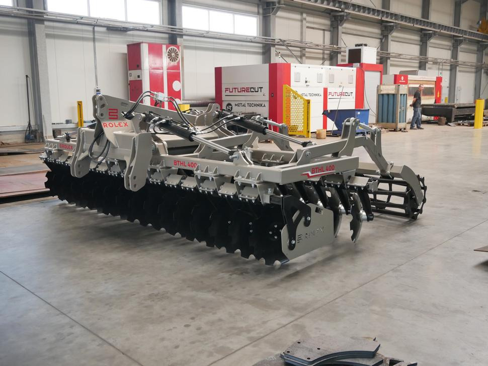 Rastras nuevo ROLEX Hydraulische Scheibenegge / Hydraulic discs harrow / Dechaumeur à disques / Erpice a dischi / Гидравлическая дисковая борона / Brona talerzowa hydraulicznie składana lekka 4 m: foto 6