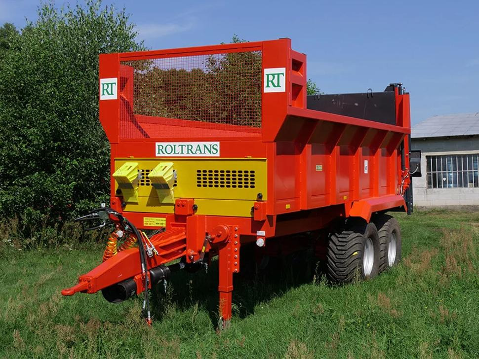 Esparcidor de estiércol nuevo Roltrans Miststreuer / Manure spreader / Epandeur à fumier / Spandiletame / Разбрасыватель органических удобрений / Rozrzutnik obornika N205S/6 BIZON 14 t: foto 24