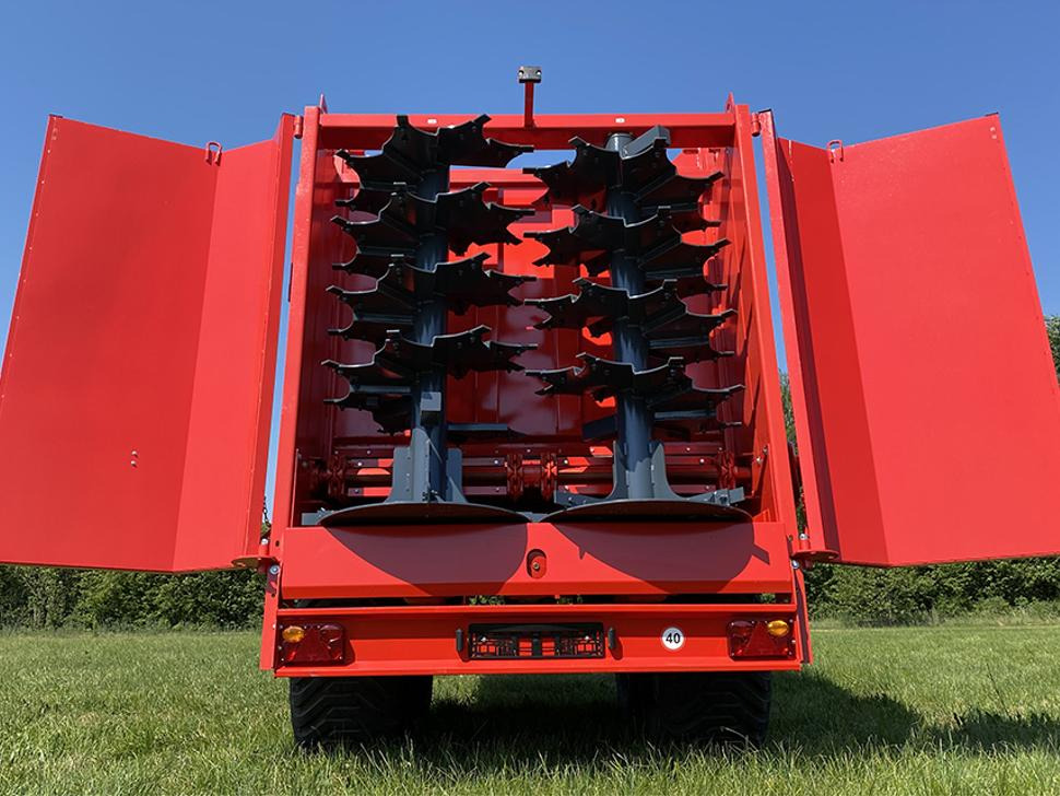 Esparcidor de estiércol nuevo Roltrans Miststreuer / Manure spreader / Epandeur à fumier / Spandiletame / Разбрасыватель органических удобрений / Rozrzutnik obornika N205S/6 BIZON 14 t: foto 6
