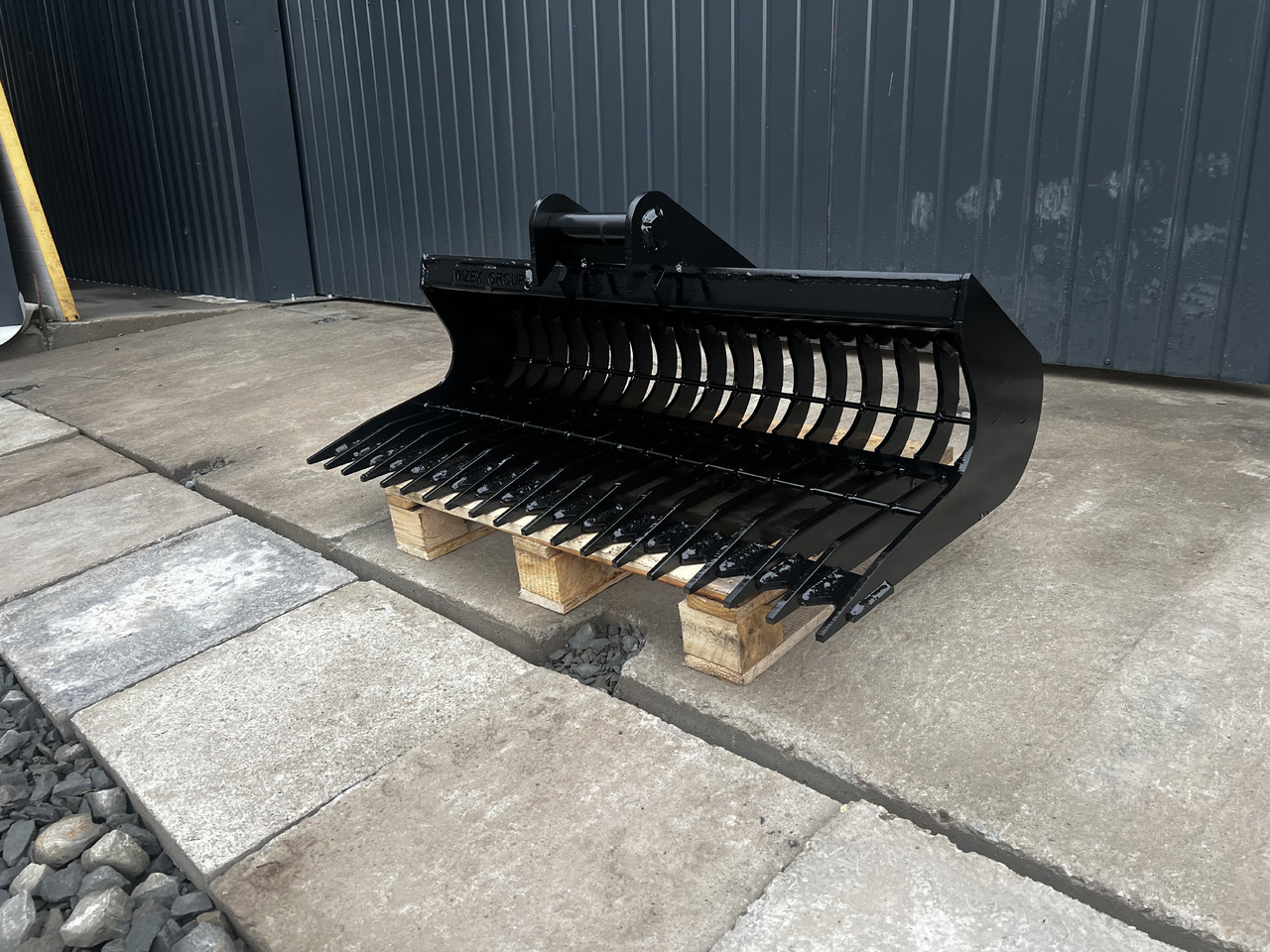 Łyżka skarpowa ażurowa, grabie 120cm 2,6-3,5t - Cazo para excavadora para Cazo para excavadora: foto 2 Łyżka skarpowa ażurowa, grabie 120cm 2,6-3,5t - Cazo para excavadora para Cazo para excavadora: foto 2