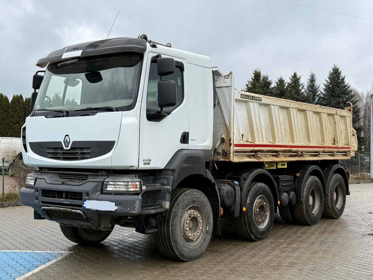 RENAULT KERAX 450 DXI / WYWROTKA / 8X4 / 3 STRONNA / MEILLER / EURO 5 - Camión volquete: foto 2 RENAULT KERAX 450 DXI / WYWROTKA / 8X4 / 3 STRONNA / MEILLER / EURO 5 - Camión volquete: foto 2