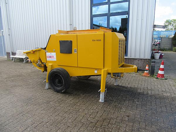 2014 PUTZMEISTER BSA 1005 DC- concrete pump. - Bomba de hormigon estacionaria: foto 2 2014 PUTZMEISTER BSA 1005 DC- concrete pump. - Bomba de hormigon estacionaria: foto 2