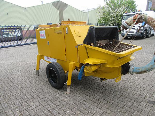 Bomba de hormigon estacionaria 2014 PUTZMEISTER BSA 1005 DC- concrete pump.: foto 7