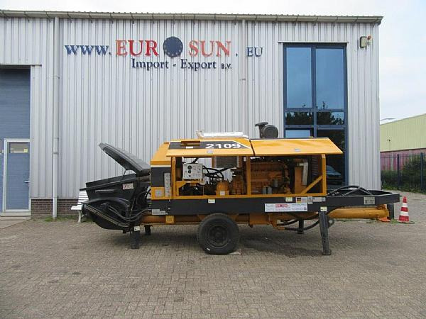 2014 PUTZMEISTER BSA 21 09 H - D - Bomba de hormigon estacionaria: foto 1 2014 PUTZMEISTER BSA 21 09 H - D - Bomba de hormigon estacionaria: foto 1