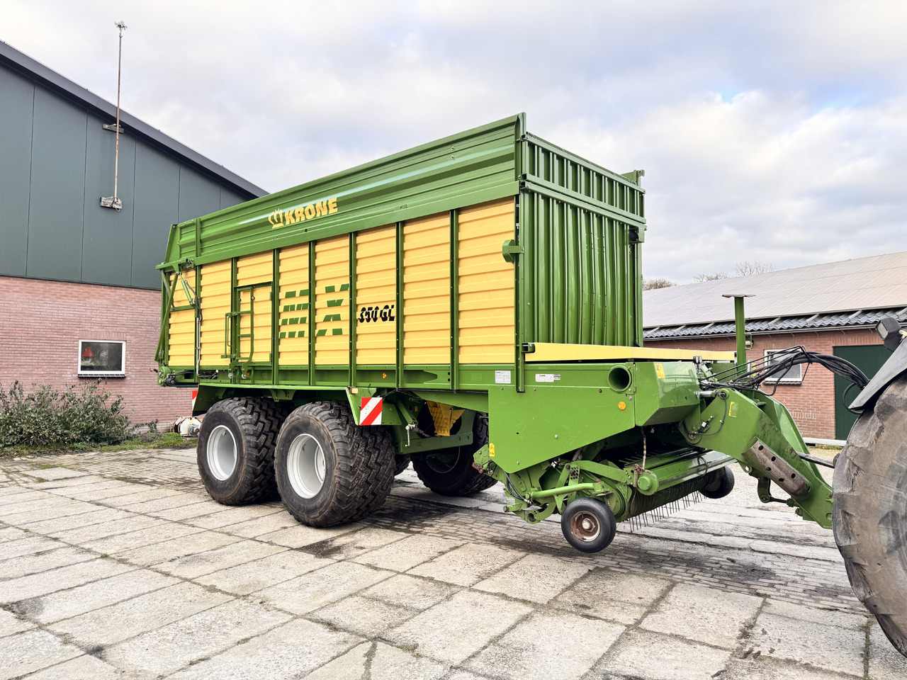 Krone MX 350 GL - Remolque autocargador: foto 1 Krone MX 350 GL - Remolque autocargador: foto 1