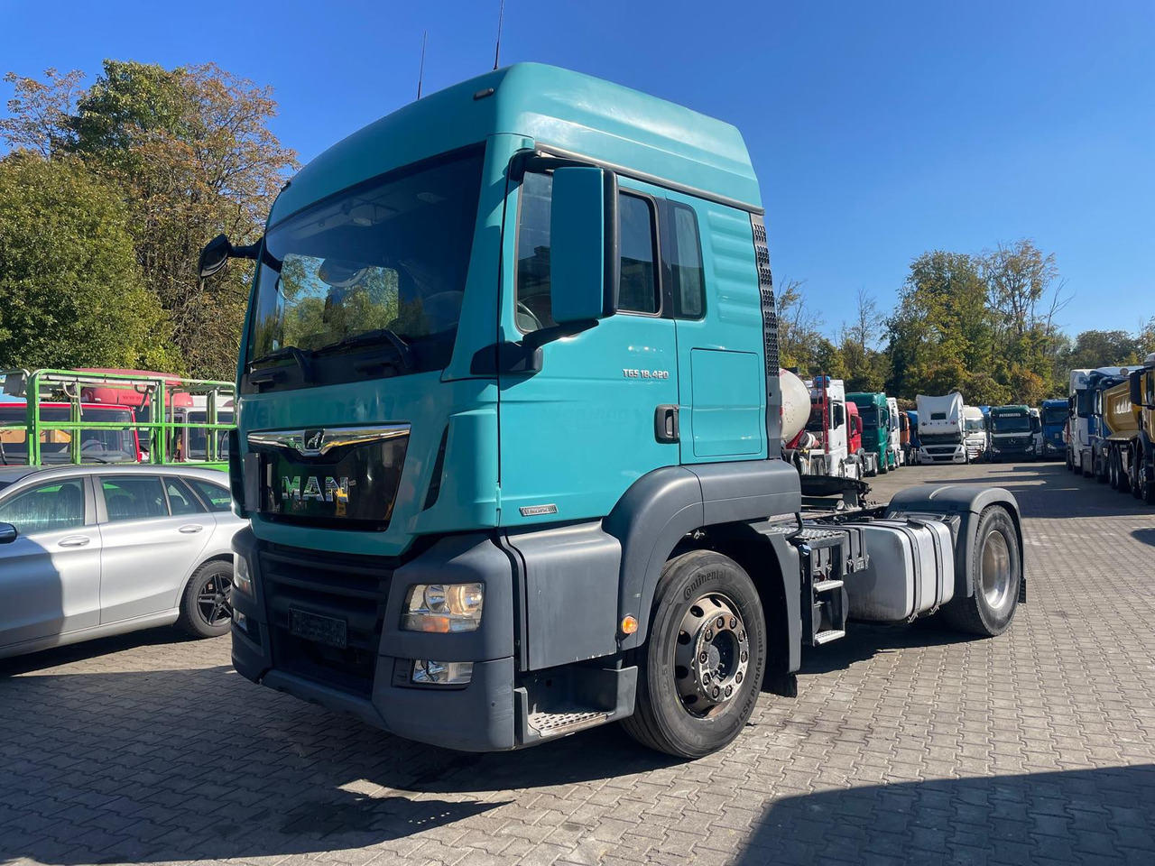 MAN TGS 18.420 Kipphydraulik | Blatt Luft | Nebenantrieb | Efficient Line | Euro 6 | Tüv 05 2026 - Cabeza tractora: foto 1 MAN TGS 18.420 Kipphydraulik | Blatt Luft | Nebenantrieb | Efficient Line | Euro 6 | Tüv 05 2026 - Cabeza tractora: foto 1