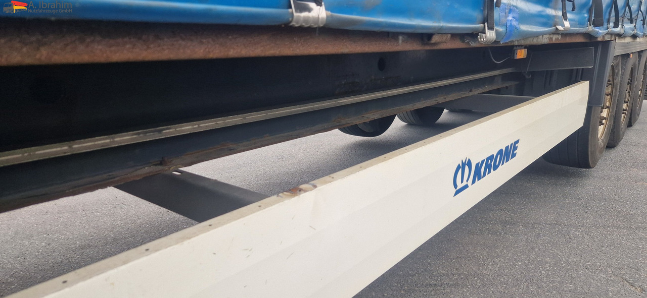 Krone SD Deutscher Auflieger, Pritsche Plane Edscha - Semirremolque lona: foto 3 Krone SD Deutscher Auflieger, Pritsche Plane Edscha - Semirremolque lona: foto 3