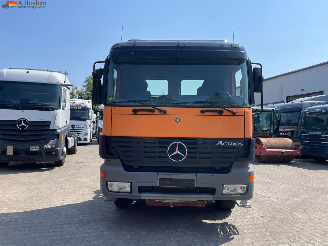 Camión multibasculante Mercedes-Benz 2643 6x4 | Blatt Luft | Meiller Haken, mp1: foto 9