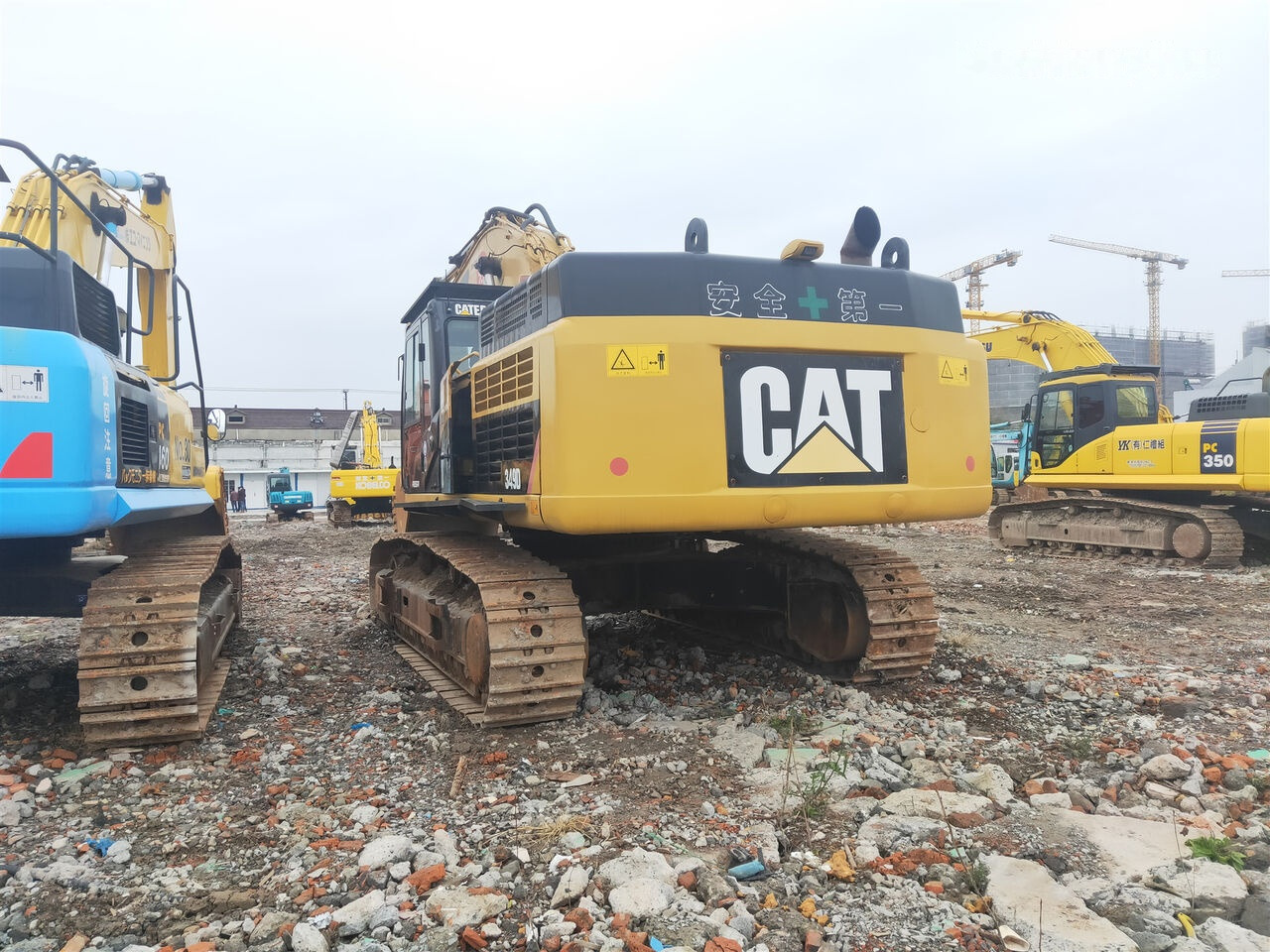 Excavadora de cadenas Caterpillar 349DL: foto 6