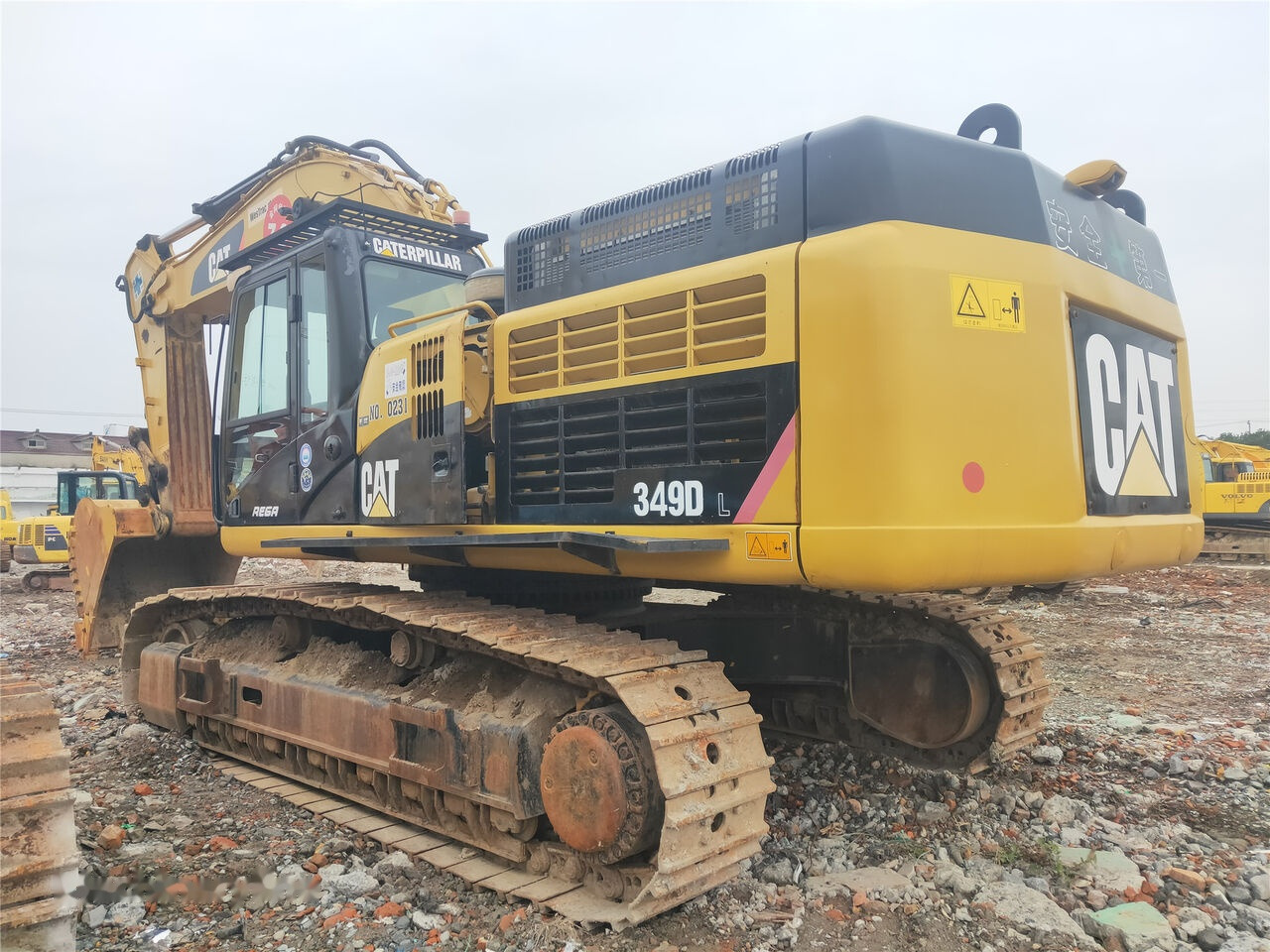 Excavadora de cadenas Caterpillar 349DL: foto 7