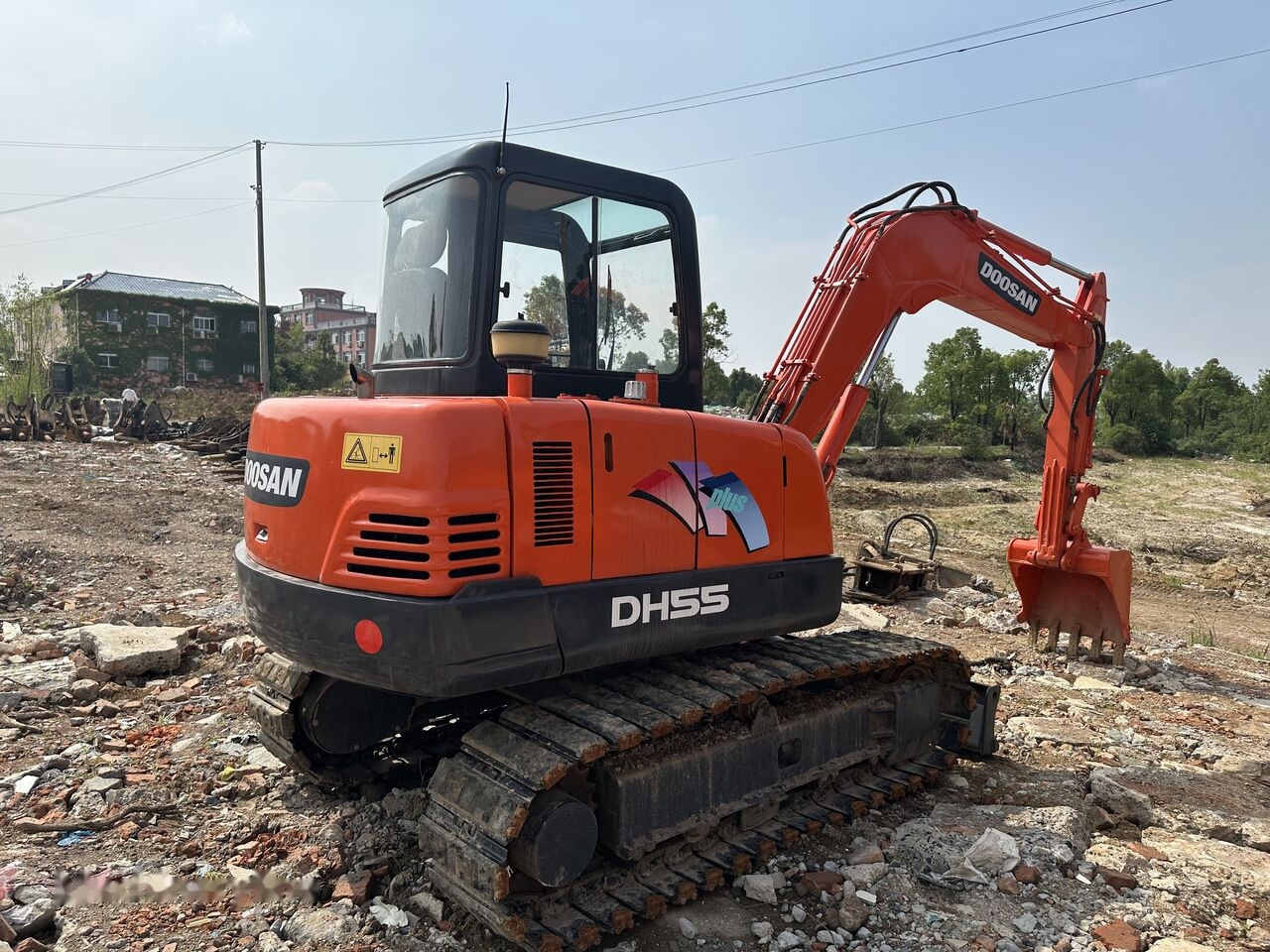 Doosan DH55 - Excavadora de cadenas: foto 4 Doosan DH55 - Excavadora de cadenas: foto 4
