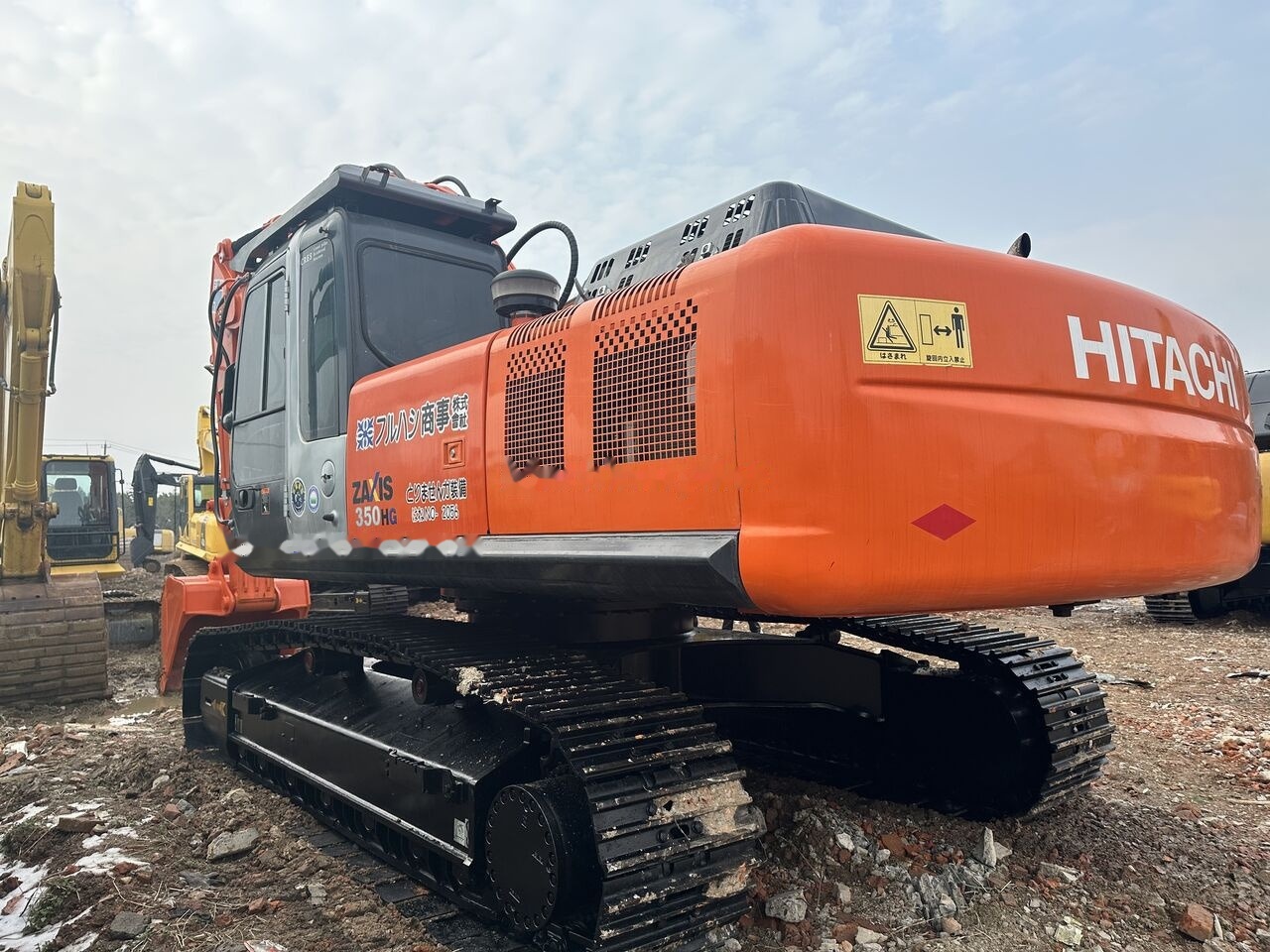 Hitachi ZX350HG - Excavadora de cadenas: foto 1 Hitachi ZX350HG - Excavadora de cadenas: foto 1