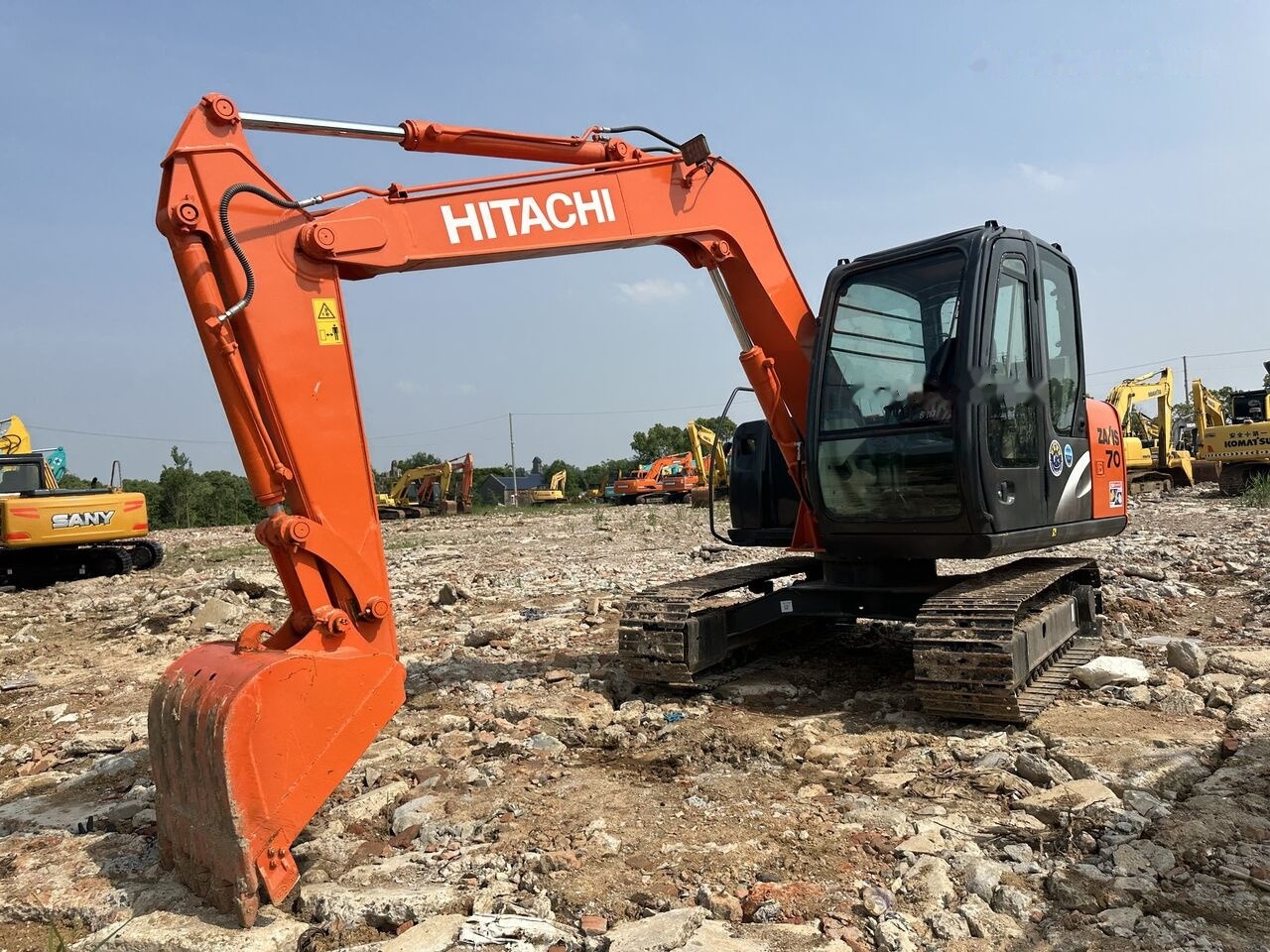 Hitachi ZX70 - Miniexcavadora: foto 1 Hitachi ZX70 - Miniexcavadora: foto 1