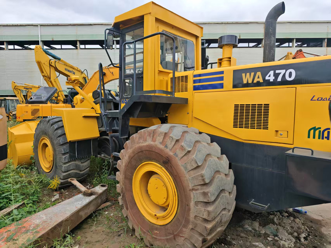 KOMATSU WA470 - Cargadora de ruedas: foto 1 KOMATSU WA470 - Cargadora de ruedas: foto 1