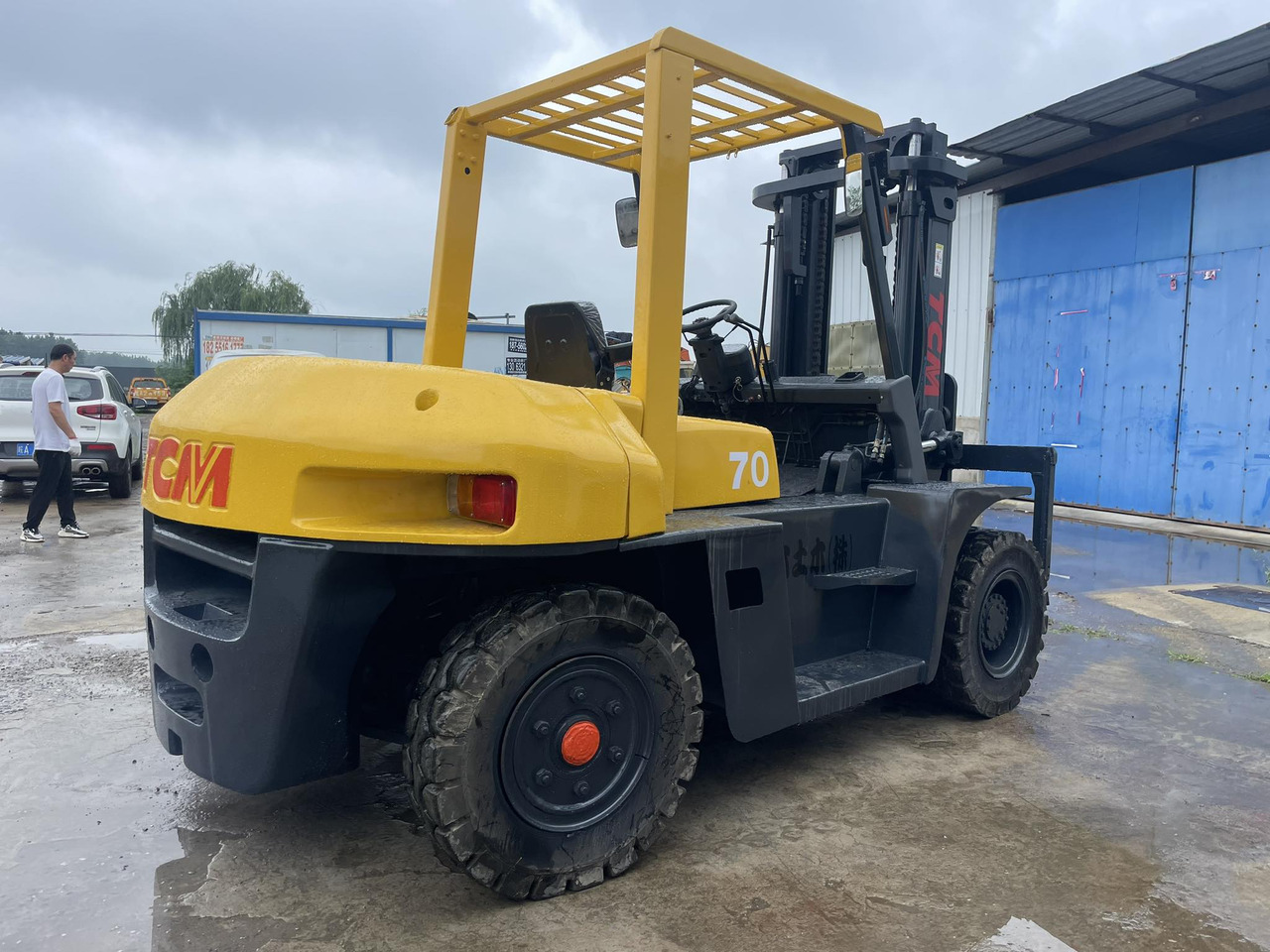 TCM FD70 - Carretilla elevadora eléctrica: foto 3 TCM FD70 - Carretilla elevadora eléctrica: foto 3