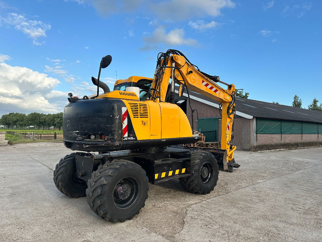 JCB JS145W - Excavadora de ruedas: foto 5 JCB JS145W - Excavadora de ruedas: foto 5