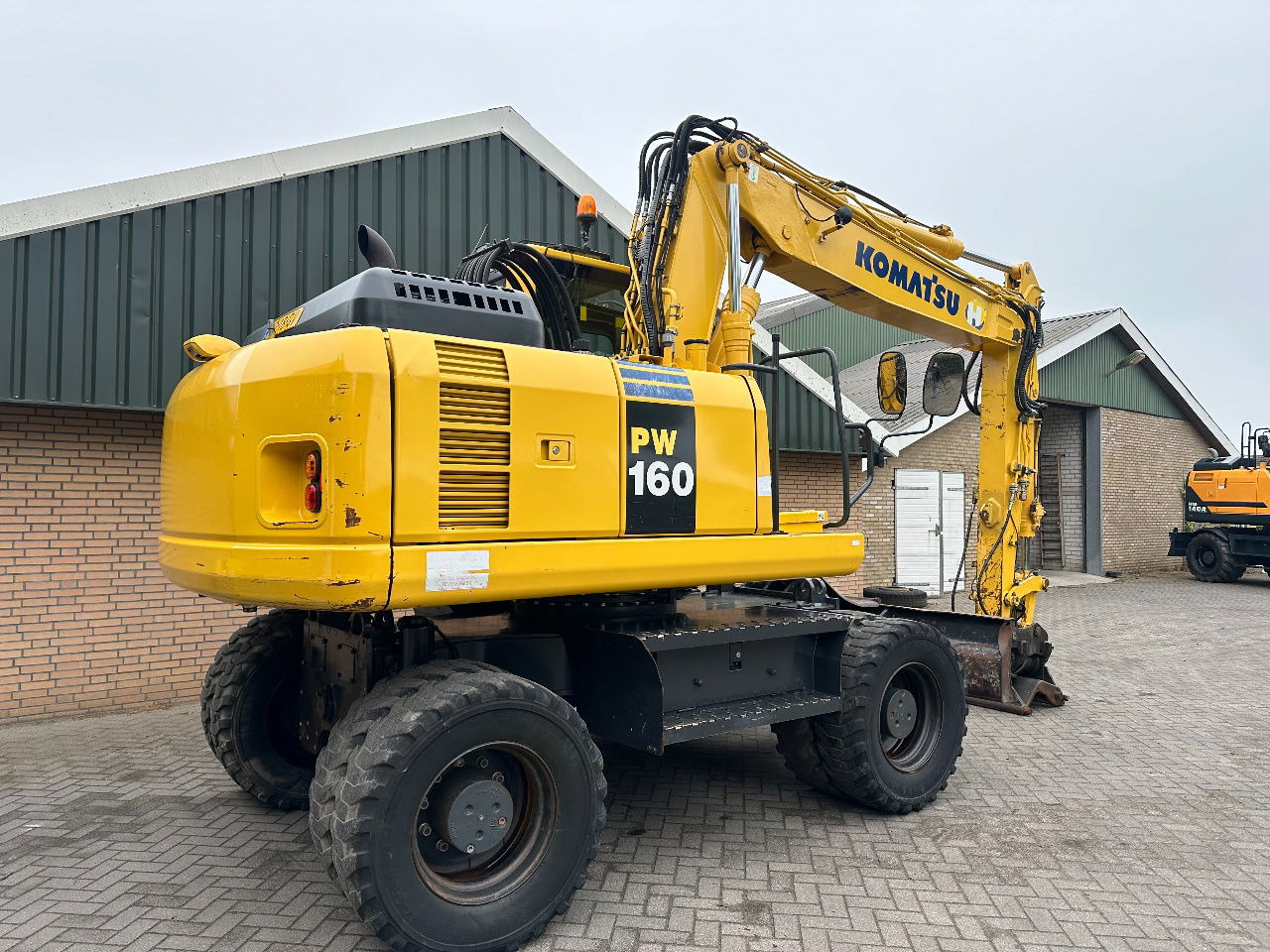 Komatsu PW160-8 - Excavadora de ruedas: foto 5 Komatsu PW160-8 - Excavadora de ruedas: foto 5