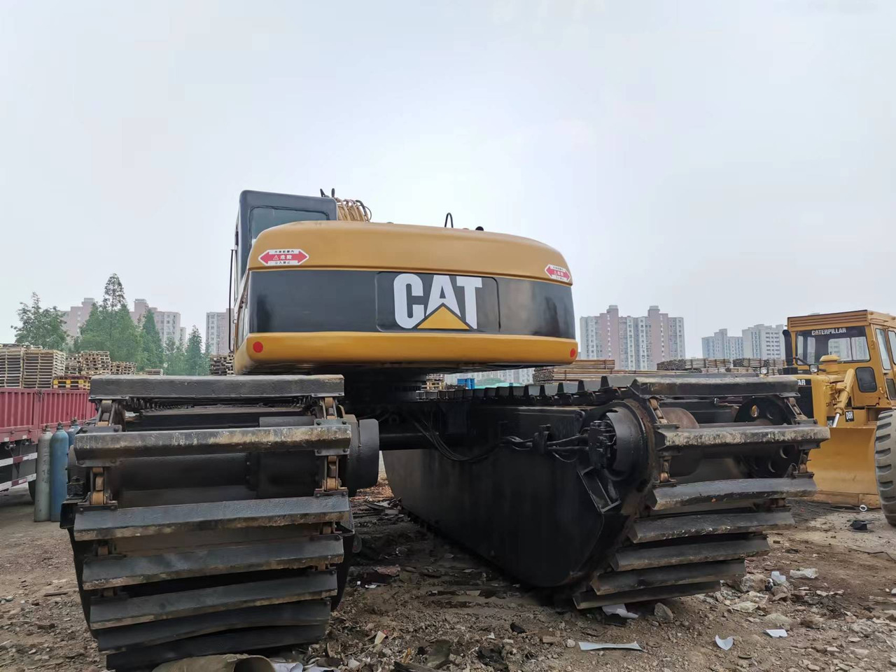 CATERPILLAR 320C Used cat 320 Swamp Buggy Amphibious Excavator - Excavadora anfibia: foto 3 CATERPILLAR 320C Used cat 320 Swamp Buggy Amphibious Excavator - Excavadora anfibia: foto 3
